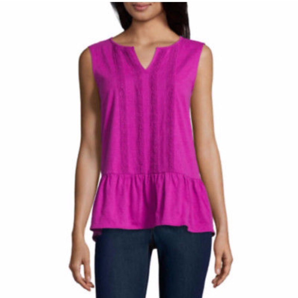 St. John's Bay Knit Tank Top